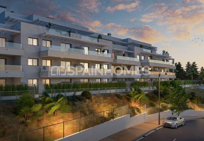 Maisons À Côté Du Club De Golf À Mijas Avec Vue Pittoresque 4