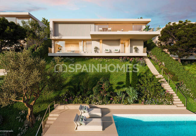 Fuengirola’da Prestijli Konumda Deniz Manzaralı Villalar 2