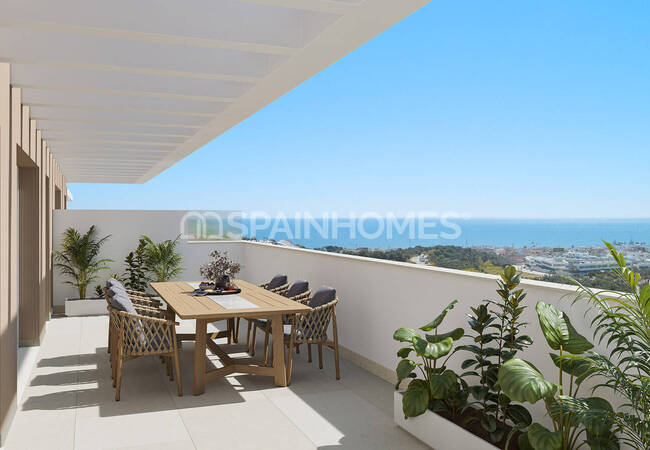 New and Sea View Apartments with Generous Terraces in Mijas 2