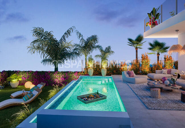 منازل صديقة للبيئة مطلة على البحر والجولف في ميخاس 4