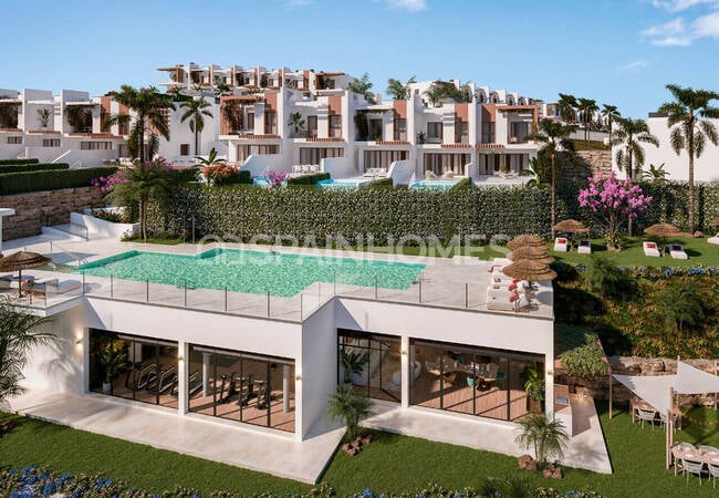 Des Maisons Écologiques Avec Vue Sur La Mer Et Le Golf À Mijas 2