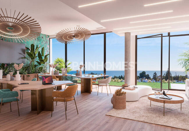 Des Maisons Écologiques Avec Vue Sur La Mer Et Le Golf À Mijas