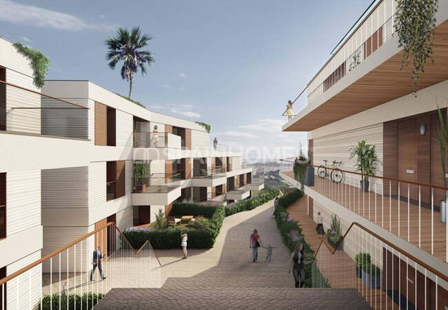 Málaga Estepona'da Geniş Teraslı Açık Plan Daireler 4