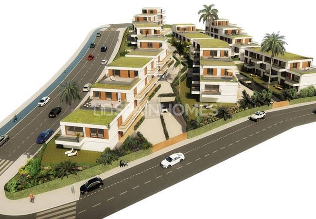 Málaga Estepona'da Geniş Teraslı Açık Plan Daireler 2