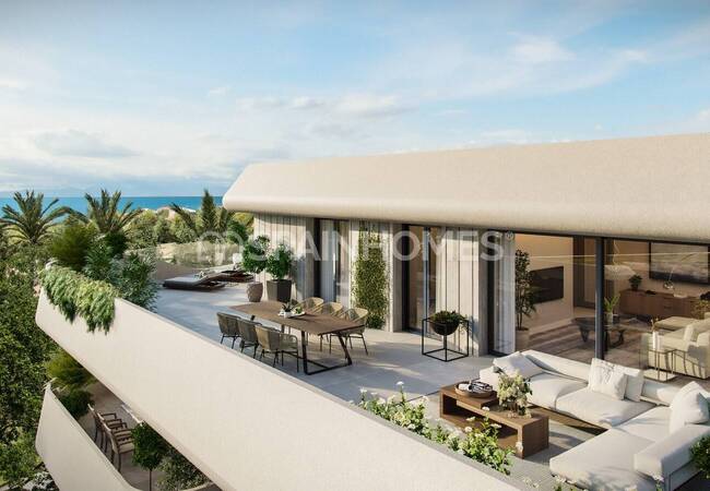 Chic Marbella Lägenheter Vid Stranden Med Rymliga Terrasser 2