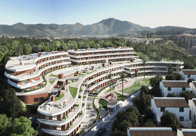 Utsökta Lägenheter Nära Golfbanan I Mijas Costa