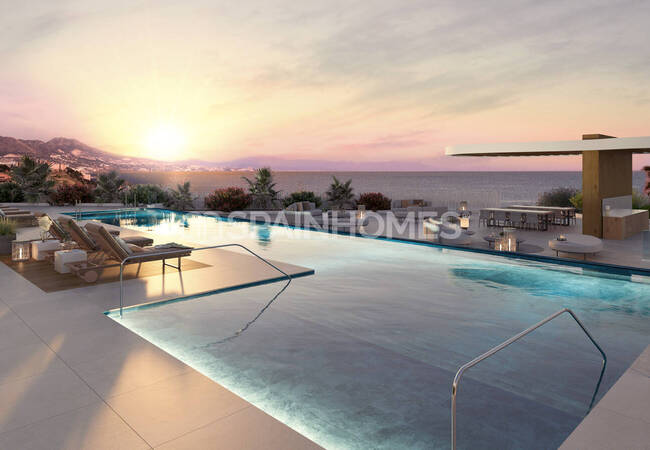 Spacious Apartments with Unique Sea Views in Mijas Costa