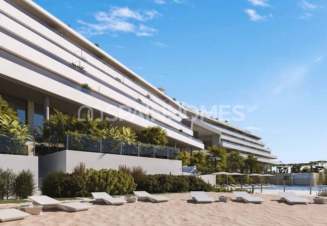 Fuengirola El Higueron'da Panoramik Deniz Manzaralı Daireler 3