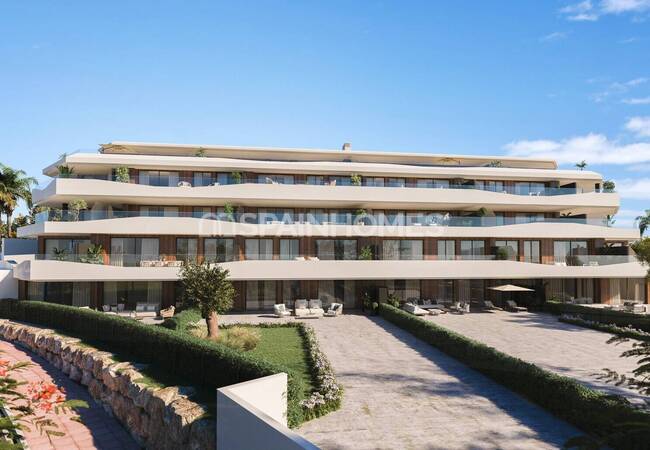 Fuengirola El Higueron'da Panoramik Deniz Manzaralı Daireler 6