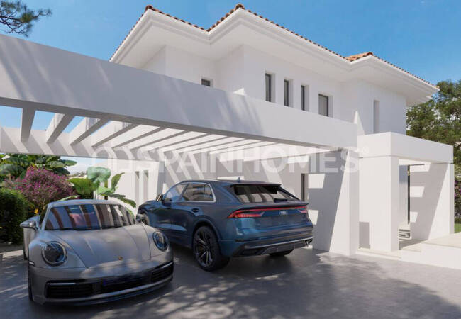 Mijas Calahonda'da Deniz Kıyısında 4 Yatak Odalı Şık Villalar 6