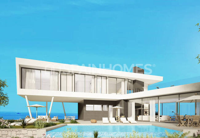 Энергоэффективные Дома с Бассейнами и Садами в Михас Малаге 1