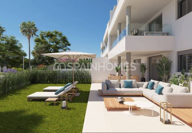 Mijas Costa'da Plaja Yakın Deniz Manzaralı Daireler 3