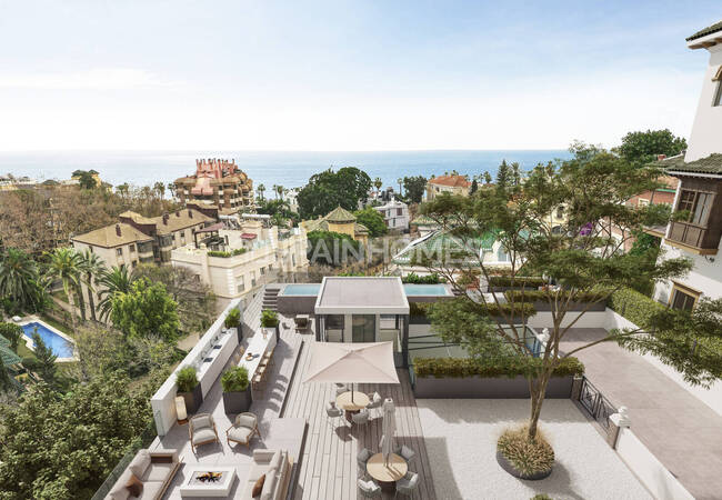 New Build Apartments in Prestigious Area of Malaga