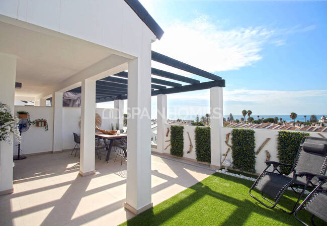 Дуплекс Пентхаус Квартира со Скандинавским Дизайном в Эстепоне 5