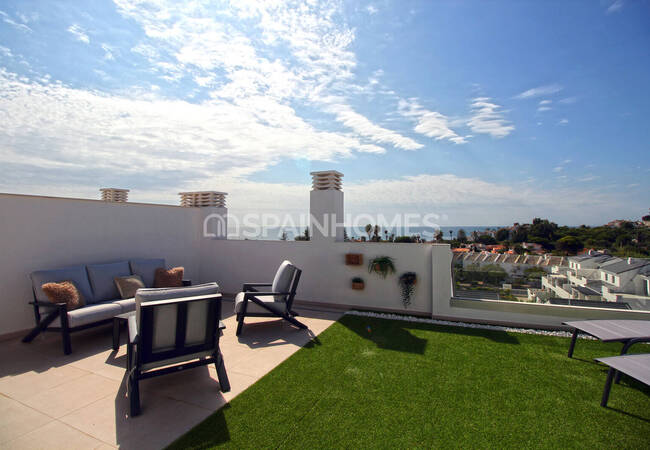 Дуплекс Пентхаус Квартира со Скандинавским Дизайном в Эстепоне 4