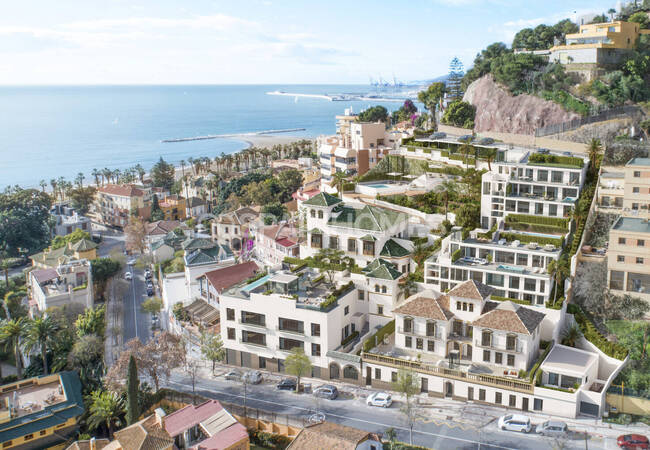 Historical Flats with Unique Sea Views in Malaga 1