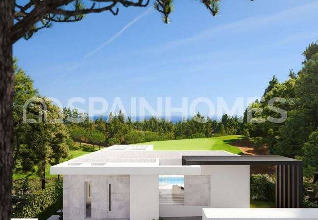 Mijas Costa'da Golf Sahasına Yakın Deniz Manzaralı Villalar 5