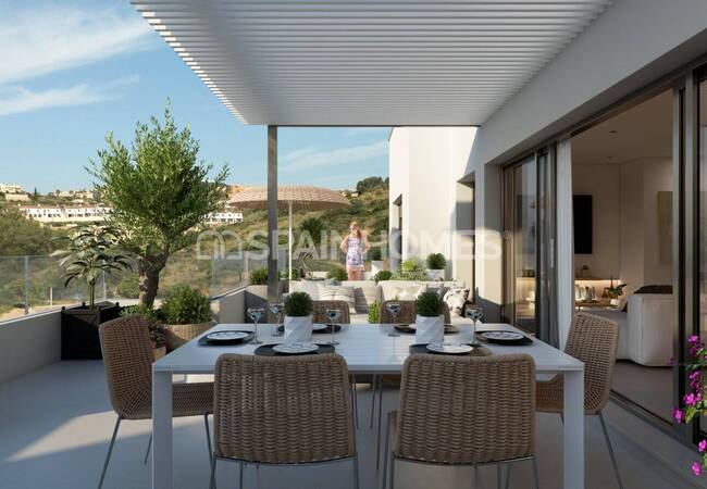 Propriétés En Complexe Avec Vue Sur Mer À Casares Malaga 5