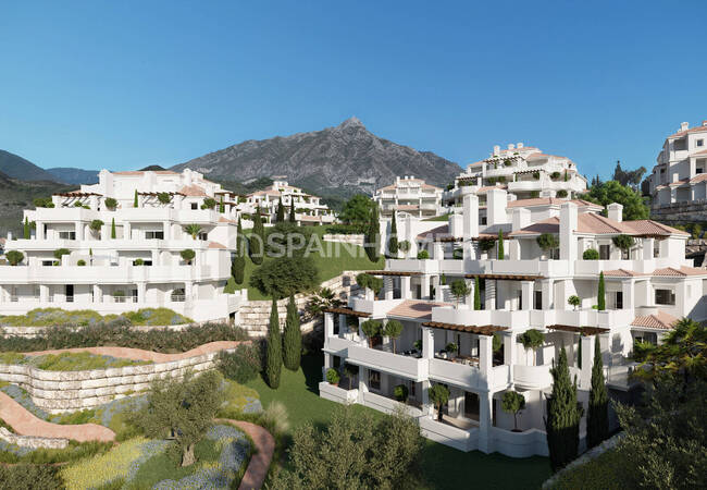 Marbella'da Deniz Manzaralı Satılık Sıfır Daireler 5