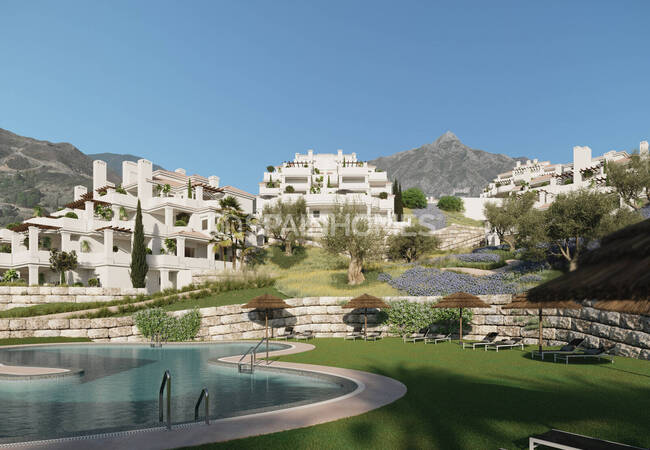 Marbella'da Deniz Manzaralı Satılık Sıfır Daireler 1