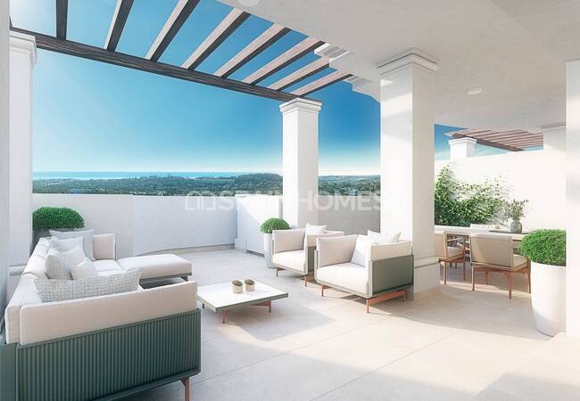 Marbella'da Deniz Manzaralı Satılık Sıfır Daireler 2