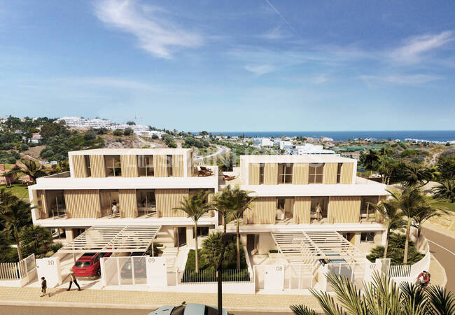 Villas Mitoyennes Avec Design Intérieur Utile À Estepona 1