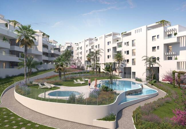 Malaga El Limonar'da Şık ve Ferah Tasarımlı Daireler 3