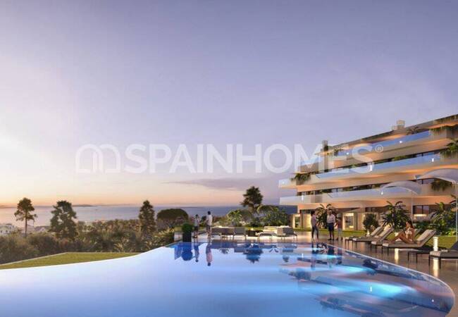 Wohnungen Mit Meerblick In Der Nähe Des Golfplatzes In Malaga Mijas 1
