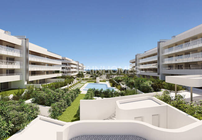 Miljövänliga Lägenheter I Ett Komplex Med Pool I Marbella 1