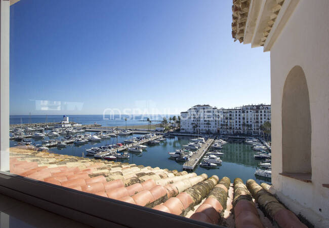 Málaga Manilva'da Deniz Manzaralı Çatı Katı Daire 6