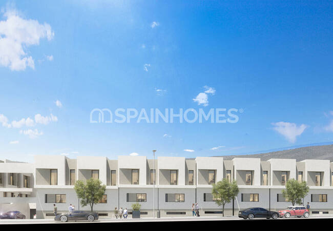 Таунхаусы С Общим Бассейном В Малаге 1