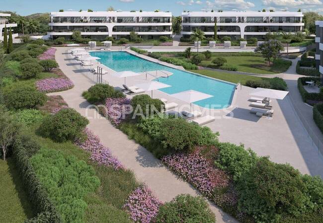 Costa Del Sol Estepona'da Site İçinde Sıfır Daireler 13