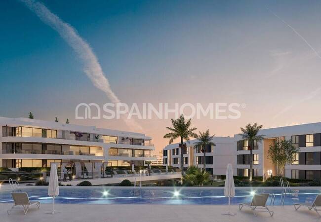 Costa Del Sol Estepona'da Site İçinde Sıfır Daireler 9