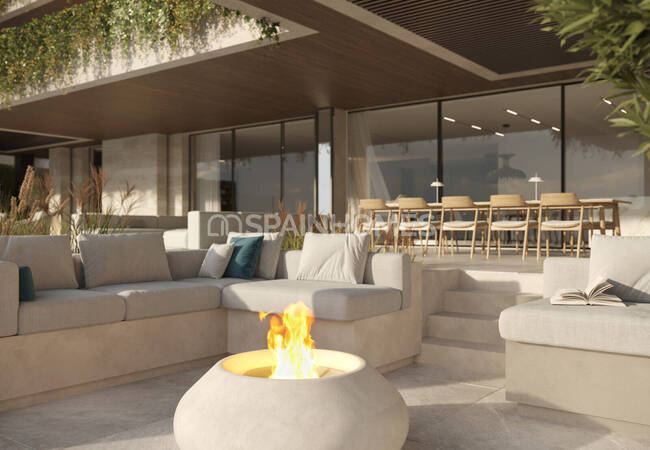 Málaga Benahavis'te Havuzlu Müstakil Villalar 4