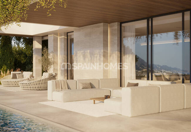 Málaga Benahavis'te Havuzlu Müstakil Villalar 7