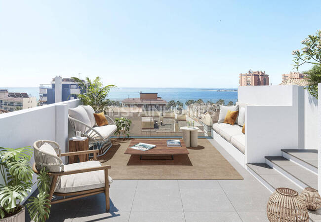 Flats with Spacious Terraces in El Limonar Málaga 1