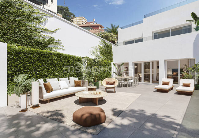 Flats with Spacious Terraces in El Limonar Málaga