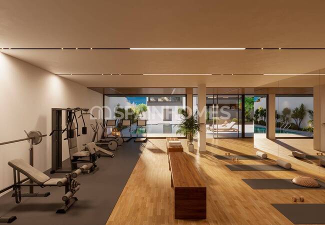 Málaga Fuengirola'da Havuzlu Sitede Daireler 16