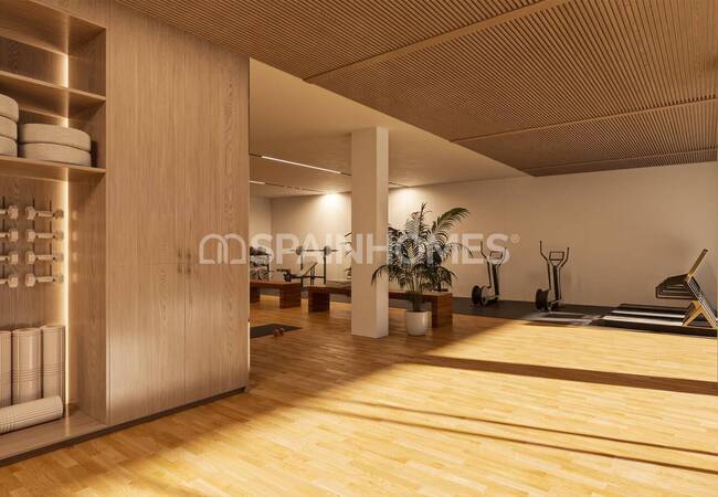 Málaga Fuengirola'da Havuzlu Sitede Daireler 14