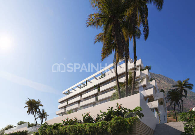 Torremolinos Malaga'da Avantajlı Konumda Deniz Manzaralı Daireler 5