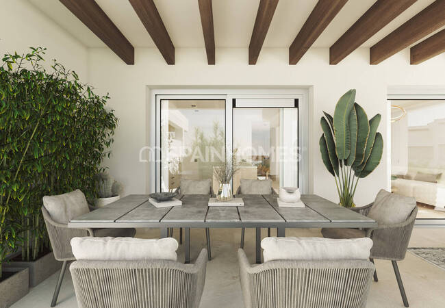 Sea-view Properties in a Complex with Pool in Benahavis 4