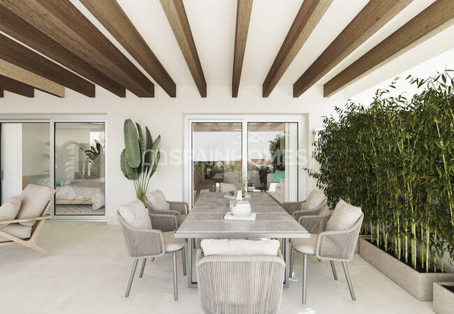 Sea-view Properties in a Complex with Pool in Benahavis 5