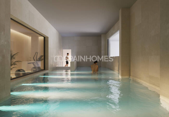 Стильные квартиры с видом на город в комплексе с бассейном в Михасе 8