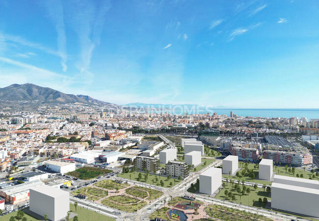 Málaga Mijas'ta Havuzlu Sitede Şehir Manzaralı Daireler 6