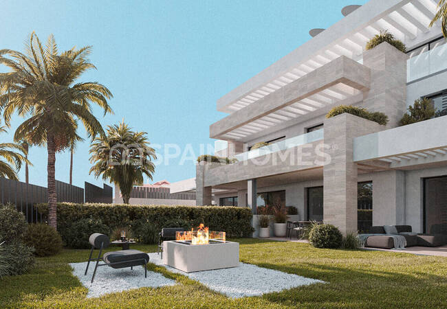 Элегантные апартаменты в комплексе на берегу моря в Эстепона Малага 7