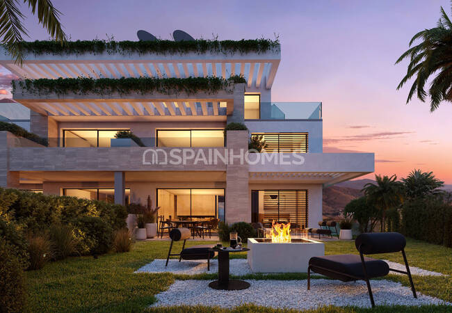 Элегантные апартаменты в комплексе на берегу моря в Эстепона Малага 11