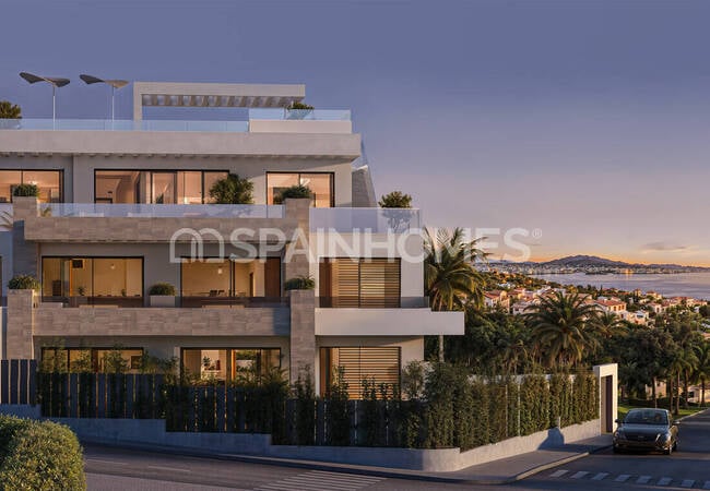 Элегантные апартаменты в комплексе на берегу моря в Эстепона Малага 13