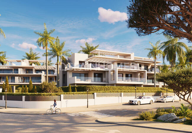 Mountain-view Flats in a Complex Near the Beach in Estepona Málaga 4