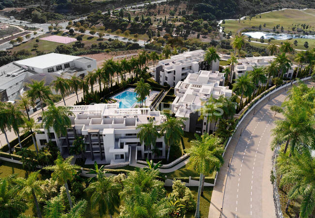 Mountain-view Flats in a Complex Near the Beach in Estepona Málaga 13