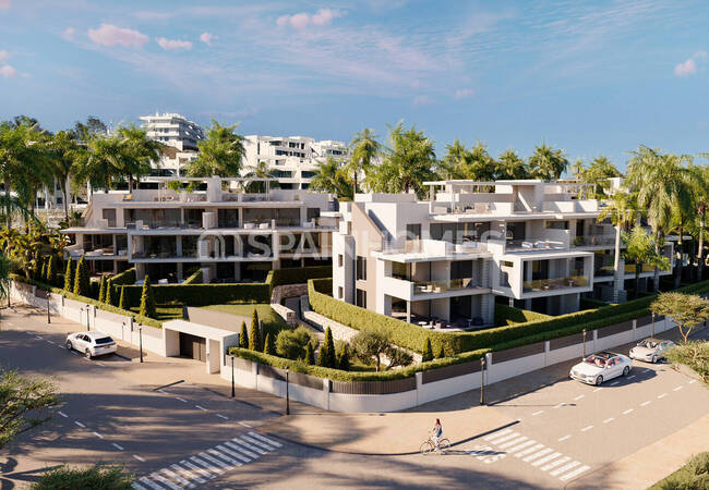 Mountain-view Flats in a Complex Near the Beach in Estepona Málaga 6